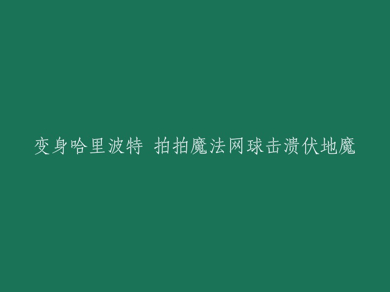 哈利波特之魔法网球：击败伏地魔的决战"