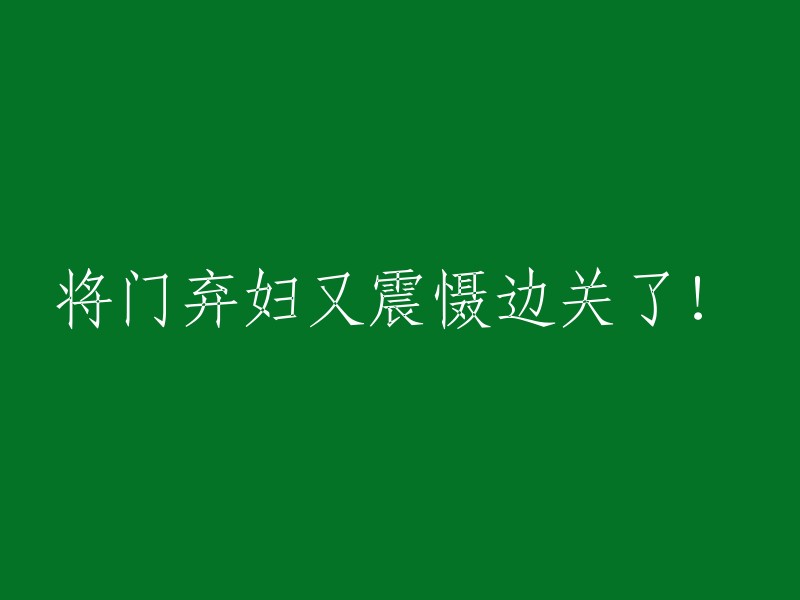 将门弃妇再度征服边关！